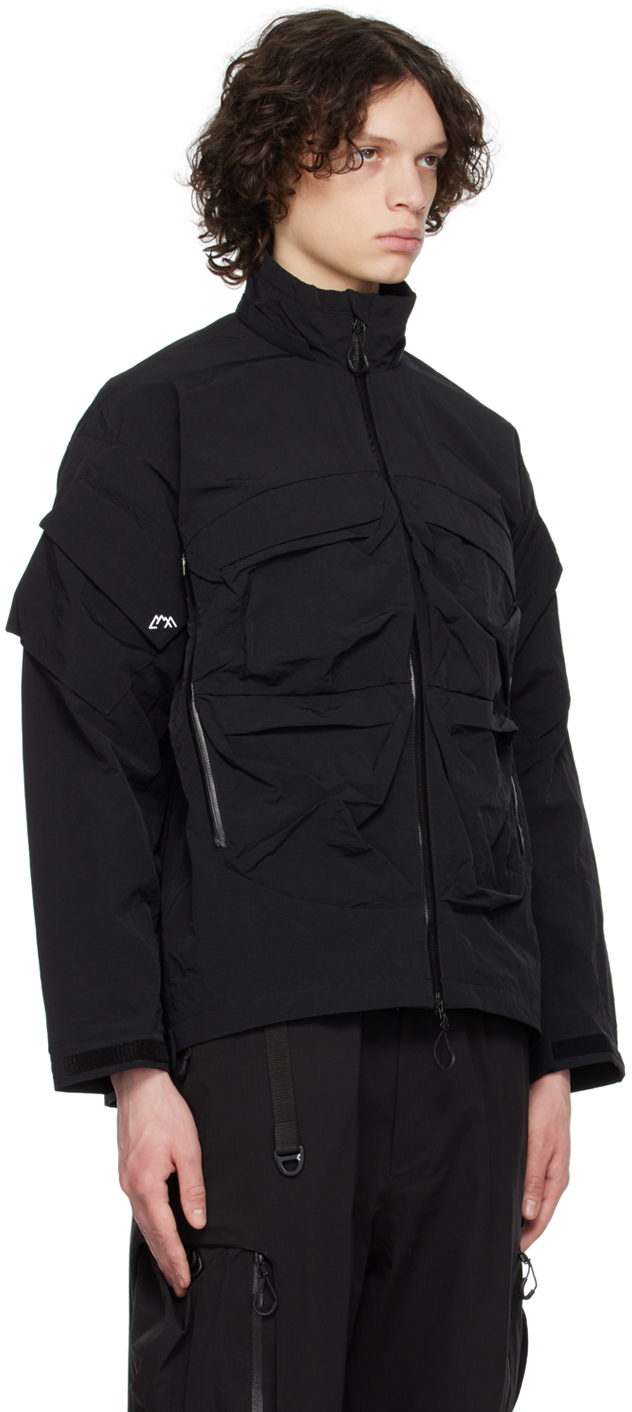 CMF Outdoor Garment Black Sling Shot Jacket, $475 | SSENSE | Lookastic