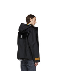 Helmut Lang Black Tech Zip Up Jacket