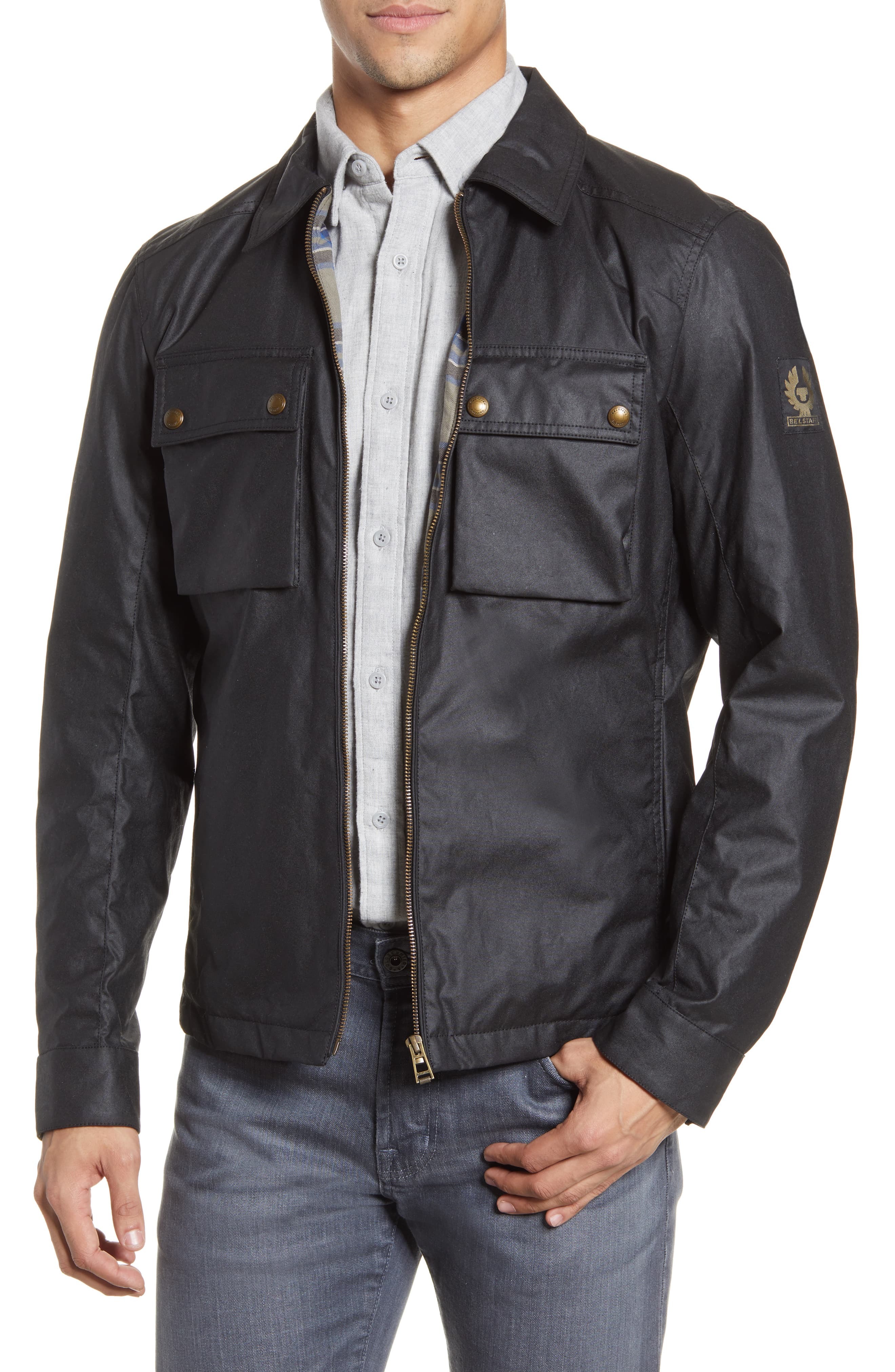 Belstaff Dunstall Waxed Cotton Jacket, $325 | Nordstrom | Lookastic