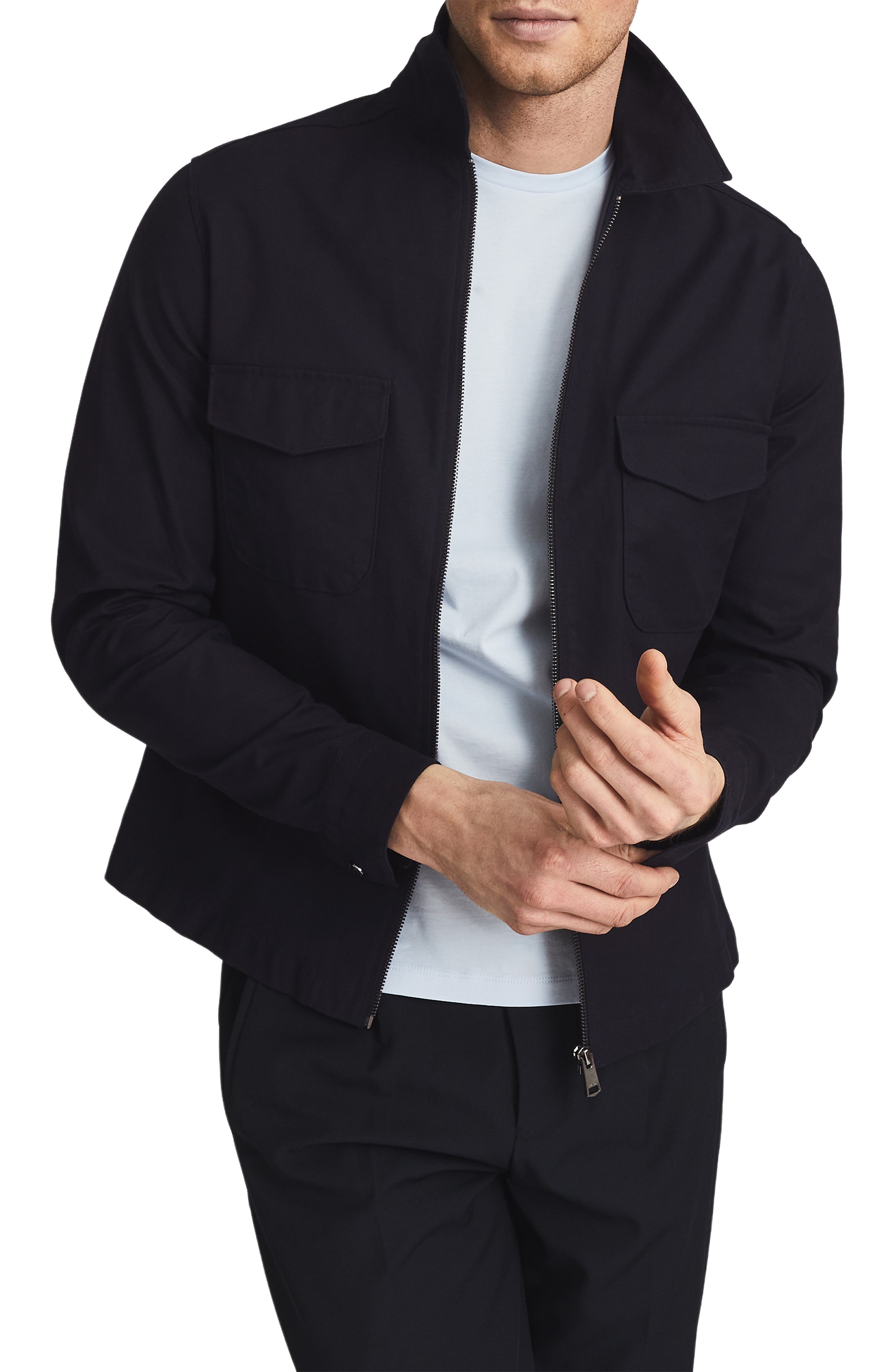 reiss gemini overshirt