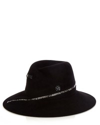 Maison Michel Virginie Fur Felt Zip Hat