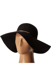 San Diego Hat Company Wfh8058 Floppy Hat With Braided Faux Leather Caps