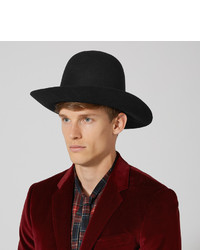 Gucci Wide Brimmed Rabbit Felt Hat