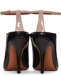 Givenchy Black And Beige Heeled Sandals