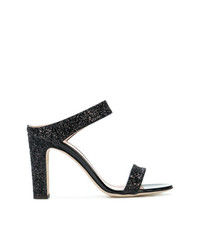 Giuseppe Zanotti Design Glitter Strap Sandals