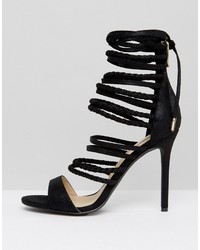 Forever Unique Maple Strappy Heeled Sandal