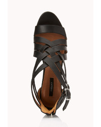 Forever 21 Posh Play Strappy Sandals