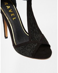 Ravel T Bar Heeled Sandals