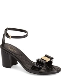Cole Haan Tali Bow Block Heel Ankle Strap Sandal
