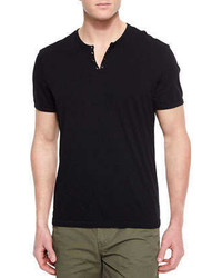 Black Henley Shirt