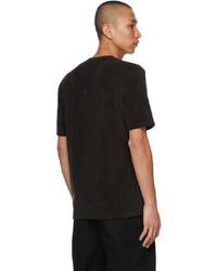 Bottega Veneta Brown Towelling T Shirt