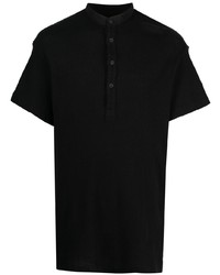Yohji Yamamoto Button Front Cotton T Shirt