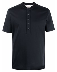 Low Brand Collarless Polo T Shirt