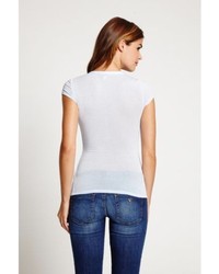 GUESS Kiss Knit Ruched Henley