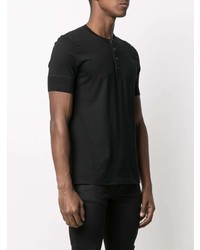 Tom Ford Henley Buttoned Up T Shirt