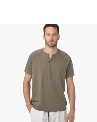 James Perse Brushed Cotton Henley