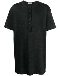 Yohji Yamamoto Oversized Henley T Shirt