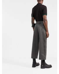 Karl Lagerfeld Zipped Short Sleeve Polo Shirt