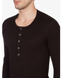 Dolce & Gabbana Long Sleeved Round Neck Top
