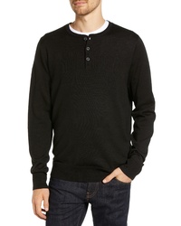 Nordstrom Men's Shop Regular Fit Wool Blend Henley Sweater
