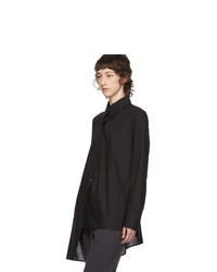 Ann Demeulemeester Black Asymmetric Shirt