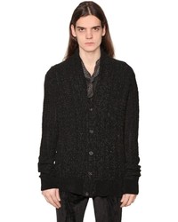Black Herringbone Sweater