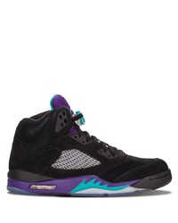 Jordan Air 5 Retro Black Grape Sneakers