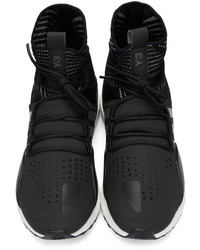 Y-3 Sport Black Approach Reflect High Top Sneakers
