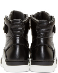 Dolce & Gabbana Black Benelux High Top Sneakers