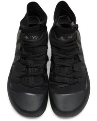 Y-3 Sport Black Control High Top Sneakers