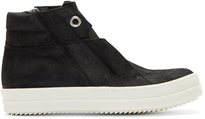rick owens island dunk black