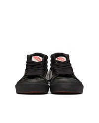 Vans Black Nubuck Og Sk8 Hi Lx Sneakers