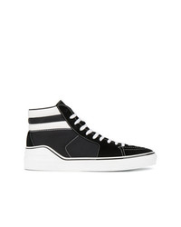 Givenchy Black White Skate Hi Top Sneakers