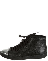 Tod's Cap Toe Lace Up Sneakers