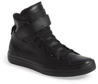Converse Chuck Taylor All Star Brea Leather High Top Sneaker, $74 ...
