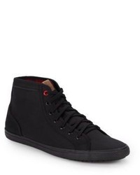 Ben Sherman Connall Suede Paneled High Top Sneakers