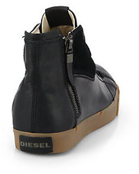 Diesel D Vellows Zippy High Top Sneakers
