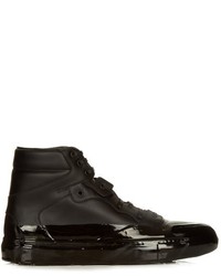 Balenciaga Dipping Effect High Top Leather Trainers