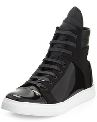 Kenneth Cole Double Up High Top Sneaker Black