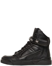 Givenchy Tyson Stars Leather High Top Sneakers