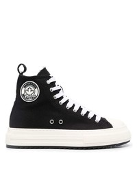 DSQUARED2 High Top Platform Sneakers