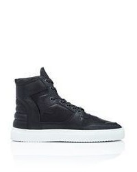 Filling Pieces High Top Transformed Sneakers Black