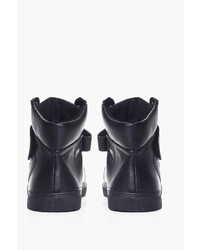 Boohoo High Top With Buckle Detail