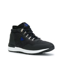 Armani Jeans Lace Up Hi Top Sneakers