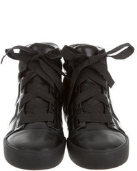 3.1 Phillip Lim Leather High Top Sneakers