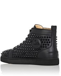 Christian Louboutin Louis Flat Leather Sneakers