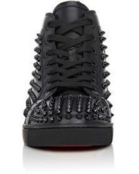 Christian Louboutin Louis Flat Leather Sneakers