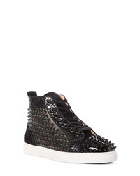 Christian Louboutin Louis Orlato Spike High Top Sneaker