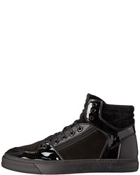 Marc Jacobs Mixed Leather Hi Top Sneaker