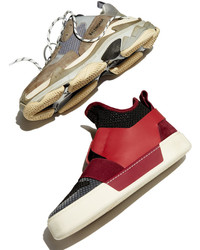 Balenciaga Multi Material High Top Trainer Sneaker